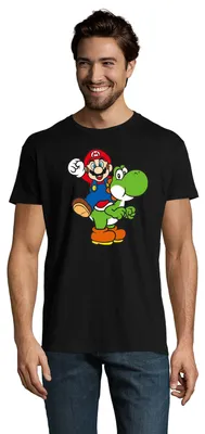 Produktbild von Herren Yoshi & Mario Konsole Super Retro Kosole Luigi