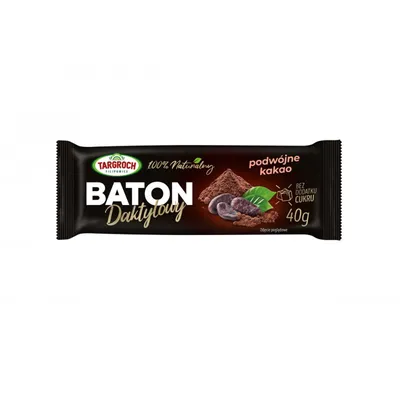 Produktbild von Targroch Doppelkakao-Dattelriegel 40 g