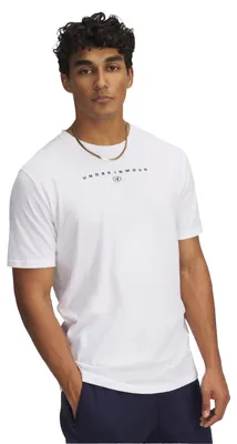Image de Under Armour - T-shirt à manches courtes pour homme PP5568 (S) (blanc)