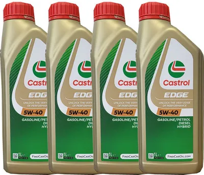 Produktbild von Castrol Edge  5W-40 4X 1 Liter