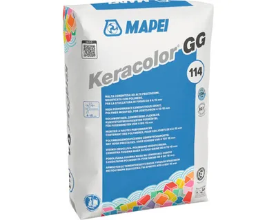 Obrázek produktu pro Cementová malta Mapei Keracolor GG 114 antracit 25 kg