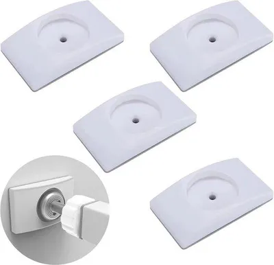Produktbild von Famanu Wandschutzset für Treppenschutzgitter - Elefantenfüße - Ohne Bohren