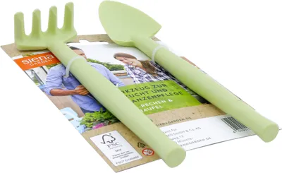 Produktbild von SIENA GARDEN Pikierwerkzeug-Set (Rechen & Schaufel)