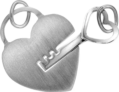 Produktbild von F Anhänger 925/- Sterling Silber 2,2cm weiß 273240783-2