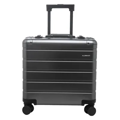 Produktbild von Businesstrolley Gravity, Aluminium grau, Maße: ca. 44 x 42 x 22,5 cm
