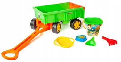 Zdjęcie produktu dla Gigant wózek/przyczepa z kompletem do piasku