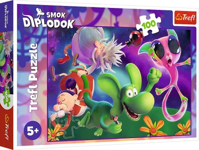 Produktbild von Trefl Diplodocus Puzzle, 100 Teile