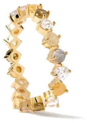 Immagine prodotto di PDPAOLA Anello APRIL Argento sterling oro