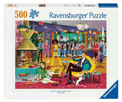 Image de Ravensburger Puzzle 500 pièces - Jazzy , 500 pièces, Art, 12 ans