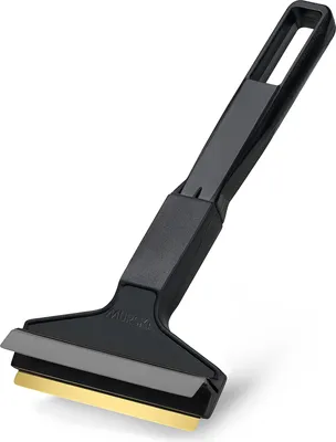 Produktbild von Eiskratzer Auto Messing MURSKA Eisschaber 21cm schnell, einfach & mühelos Scheibenkratzer Messingklinge Finnland Schwarz Grau