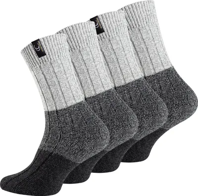 Produktbild von Clark Crown® Norweger Wollsocken 4 Paar 39-42