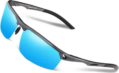 Image de DUCO Lunettes de soleil polarisées de sport Al-Mg monture 8550 - Ultra légères & durables