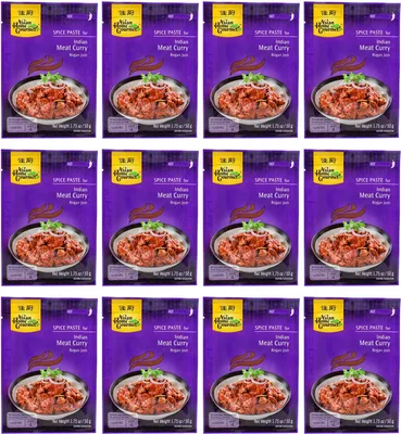 Produktbild von AHG Meat Rogan Josh Currypaste 12x50g