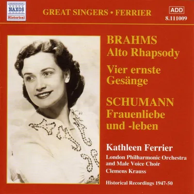 Obrázok produktu pre Various: Kathleen Ferrier singt Brahms & Schubert