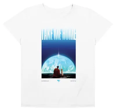 Produktbild von Superman - T-Shirt für Damen, Lose TV36163 (M) (Weiß)