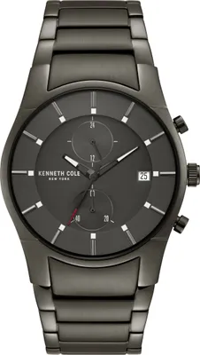 Produktbild von Kenneth Cole New York Herren-Armbanduhr Analog Quarz Edelstahl KC15176001