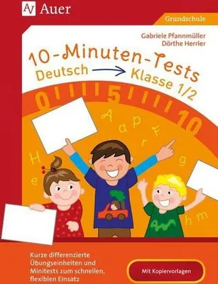 Obrázok produktu pre 10-Minuten-Tests Deutsch - Klasse 1/2