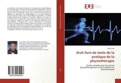Produktbild von Arsh livre de texte de la pratique de la physiothérapie