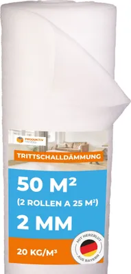 Floordirekt Rollenkork – 100x50 Cm, 8 Mm Stark, Schall- & Wärmeisolierend, Als Dämmunterlage Oder Wandverkleidung