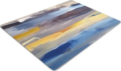 Produktbild von Stuhlunterlage Bürostuhlunterlage 120 cm x 90 cm Bodenmatte Bürostuhlunterlage - Lackierter Himmel
