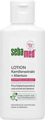 Produktbild von Sebamed Lotion pH 5,5 für empfindliche Haut, stabilisiert den Hautschutzmantel, 50 ml