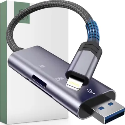 Obrázok produktu pre Tech-Protect card reader Ultraboost SD/microSD Lightning/USB