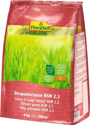 Produktbild von Strapazierrasen FloraSelf Select RSM 2.3 4 kg / 200 m²