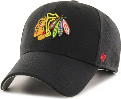 Produktbild von 47 Brand Relaxed Fit Cap - NHL Chicago Blackhawks schwarz