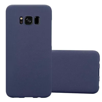 Immagine prodotto di Cadorabo custodia protettiva per Samsung Galaxy S8 in blu Custodia rigida per telefono cellulare cover