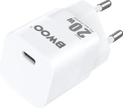 Zdjęcie produktu dla Bwoo Ładowarka Sieciowa Pd Cda155 Usb-C 20W Biała