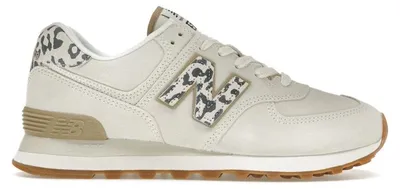 Produktbild von New Balance 574 Sea Salt Leopard Gum (Women's) - EU 36