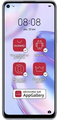 Image de Smartphone - HUAWEI - P40 Lite 5G - 128 Go - 6 Go RAM - 64 MP + 8 MP + 2 MP + 2 MP - Space Silver