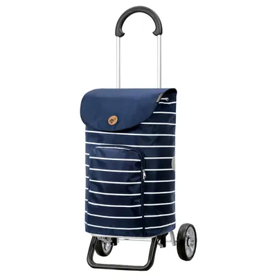 Image de Andersen SHOPPER MANUFAKTUR chariot de courses Scala Shopper Plus Mia 41L Blue bleu marine