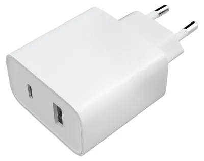 Produktbild von Xiaomi Mi Wandladegerät USB-A & USB-C 33W, PD - Weiß