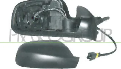 Produktbild von PRASCO PG4207313 Außenspiegel Seitenspiegel Rechts passend für PEUGEOT 307 (3A/C) Beheizt Grundiert Elektrisch