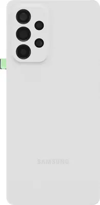 Immagine prodotto di Clappio, coperchio batteria di ricambio con adesivo integrato per Galaxy A53, bianco