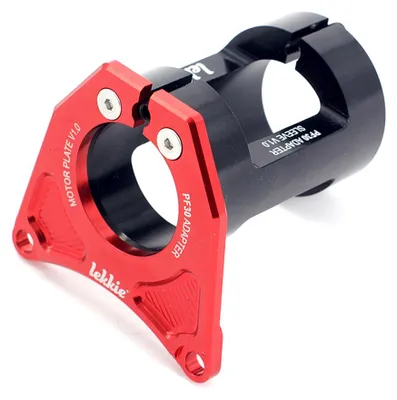 Produktbild von windmeile | Lekkie PF30 Adapter Kit, Rot, für Bafang BBS01/02/HD, zum Einbau der Lekkie Kurbeln bei PF30 Tretlager, E-Bike, Pedelec