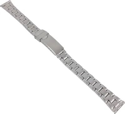 Produktbild von Minott Uhrenarmband 14mm | Edelstahl silberfarben matt/hochglanz