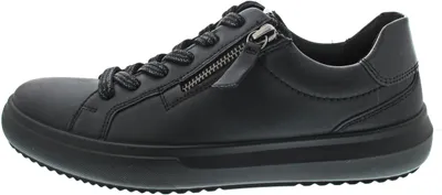 Produktbild von Gabor Damen Sneaker schwarz Gr. 7.5 Weite G, Wechselfußbett, rutschfest, Reißverschluss