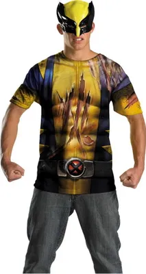 Produktbild von Wolverine Männer Shirt mit Maske