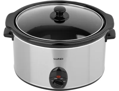 Produktbild von Langsamkocher, Schongarer Slow Cooker 5,6 l, 320W mit Keramik-Einsatz
