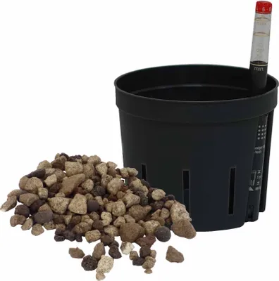 Produktbild von Set 3 teilig Kulturtopf Wasserstandsanzeiger LT-Substrat Ø 09 cm H 07 cm