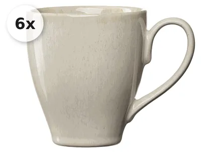 Produktbild von Becher 400ml 6er Set Sahara creme