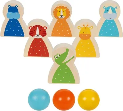 Image de goki Jeu de quilles animaux sauvages