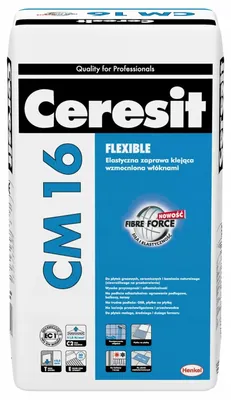 Produktbild von Hochflexibler Gel-Fliesenkleber mit Fasern, 22,5 kg, für Feinsteinzeug innen und außen