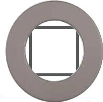 Produktbild von Rosette mit Feder