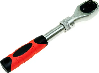 Produktbild von TELESKOP-Ratsche Umschalt-Knarre Ratschenschlüssel Knarre Ratsche 1/4" 53571