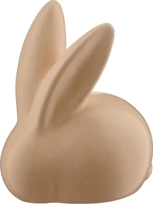 Produktbild von Deko-Hase - 9 x 9 cm - Beige - Keramik - matt