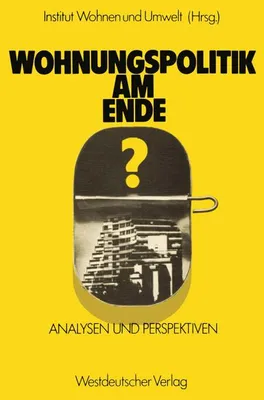Obrázok produktu pre Wohnungspolitik am Ende?
