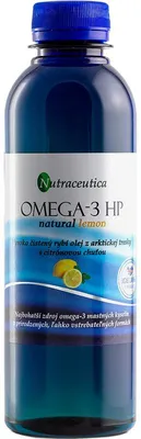 Obrázok produktu pre Rybí olej - Omega 3 HP natural - 270ml - Rybí olej citrónový
